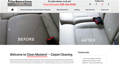 Desktop Screenshot of cleanmastersaz.com